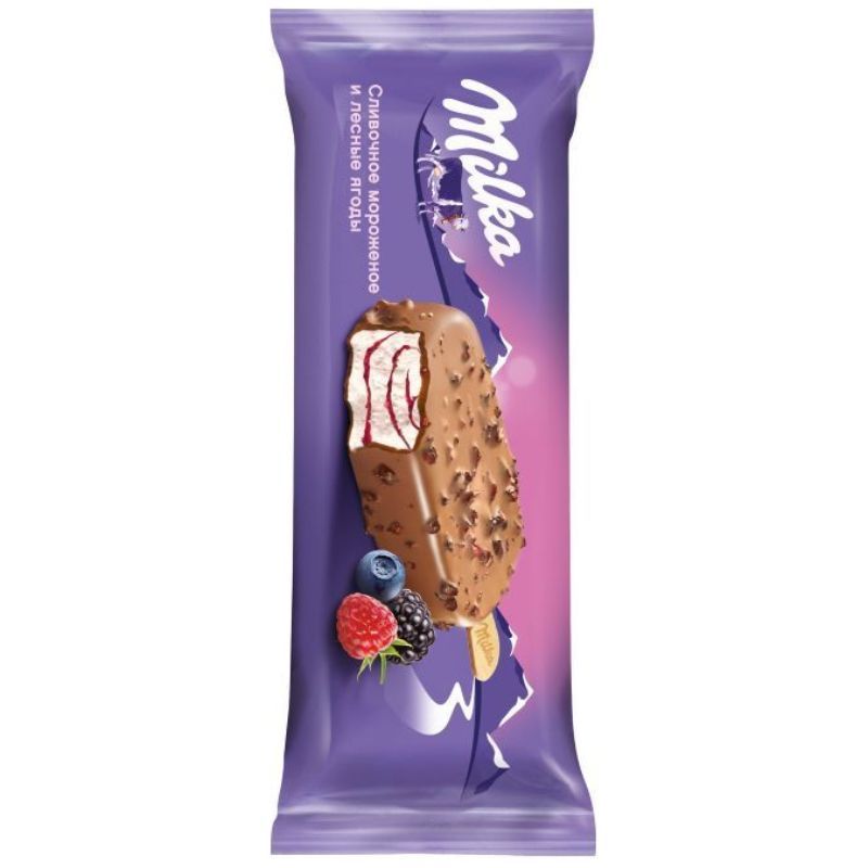 Ice cream Milka Wild berries 90g