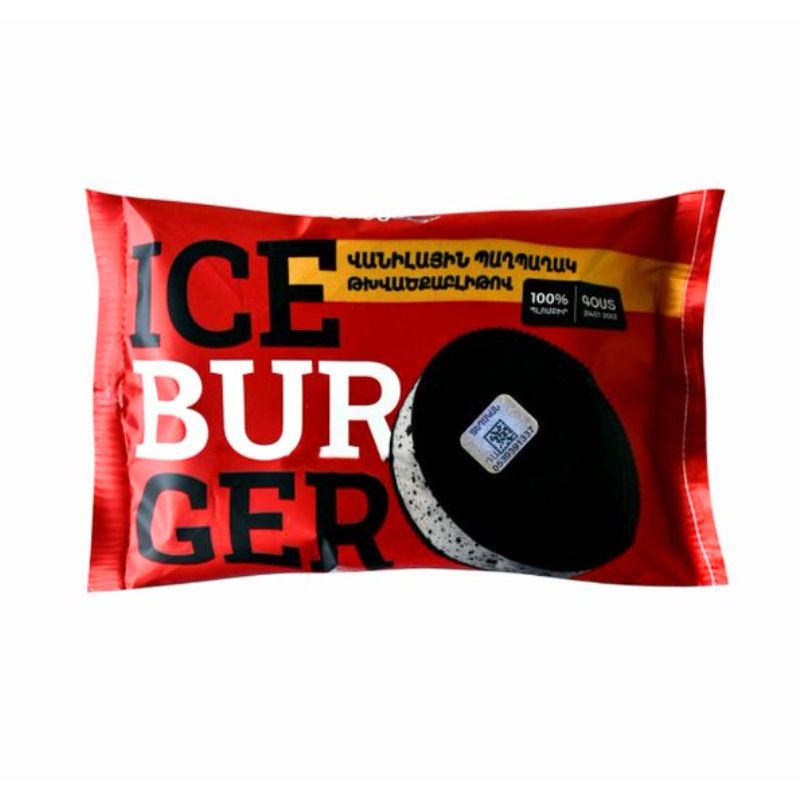 Ice cream Ice Burger PinkBerry 80g