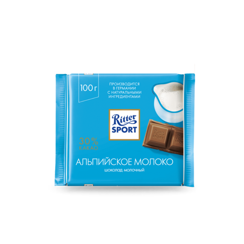 Chocolate bar Ritter Sport 100g