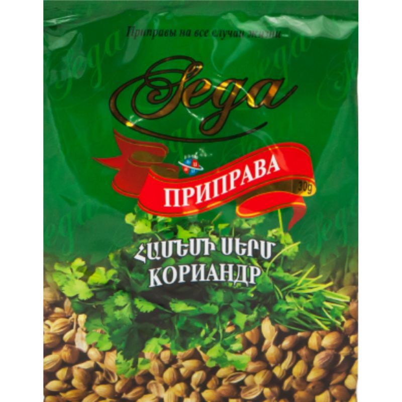 Семена кориандра Sega 30г