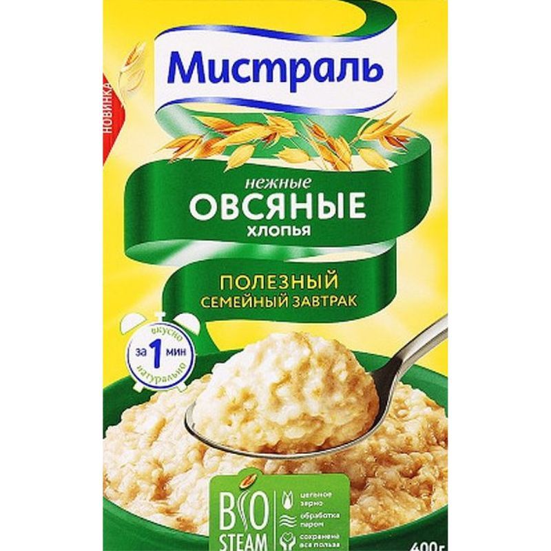 Oat flakes Mistral Gentle 400g