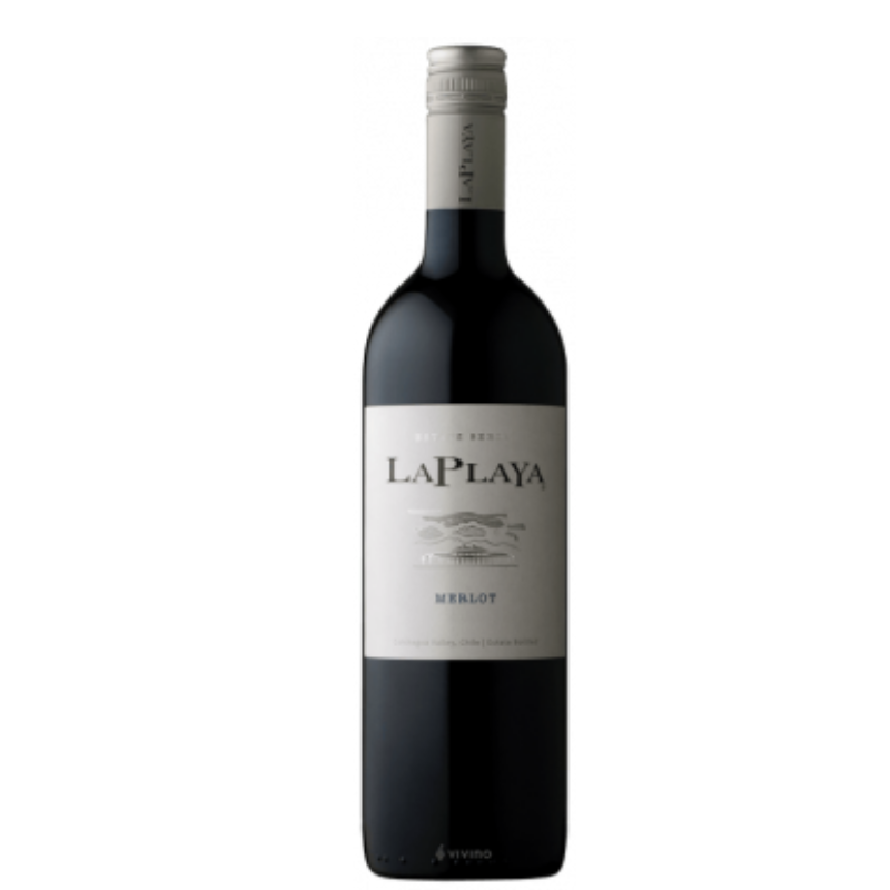 Red dry wine La Playa Merlot 0,75l