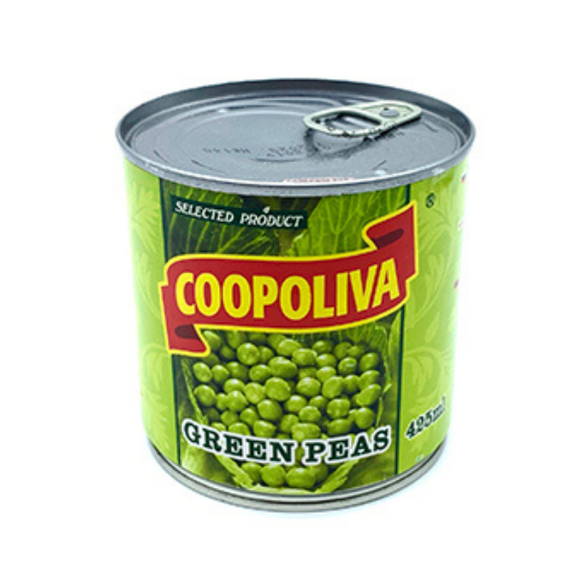 Зеленый горошек Coopoliva 400мл
