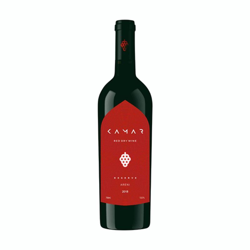 Red dry wine Kamar reserve 0.75l