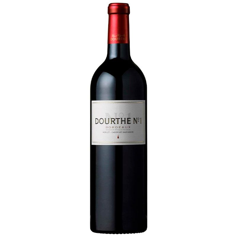 Red dry wine Dourthe N1 0,75l