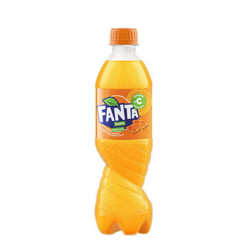 Carbonated drink Fanta Orange 0.5l