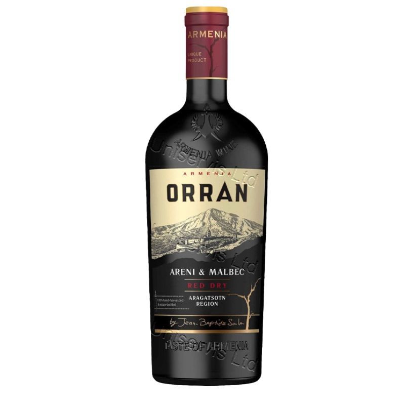 Red dry wine Orran 0,75l