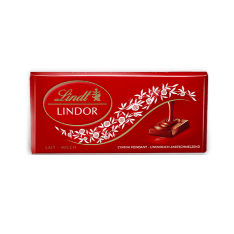 Chocolate bar Lindor 100g