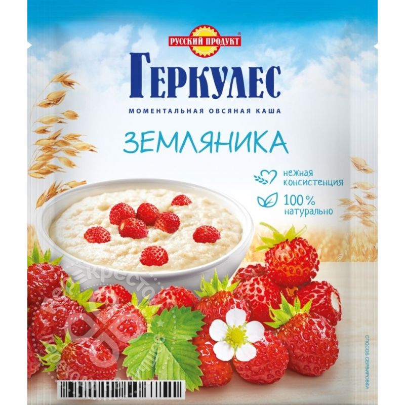 Oatmeal porridge Russian Product Fragaria 35g