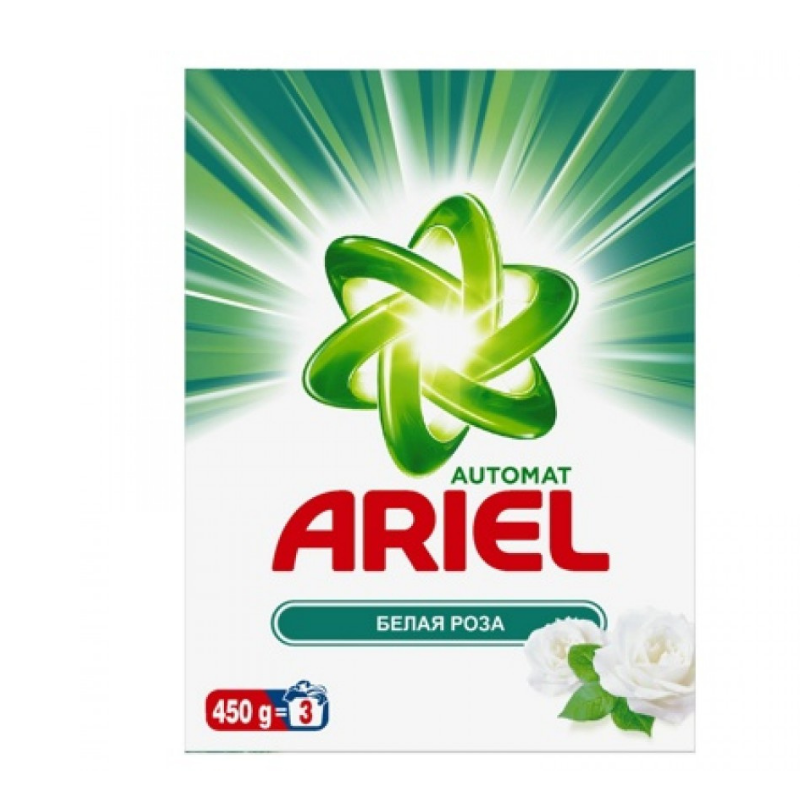Стиральный порошок Ariel для белого 450г
