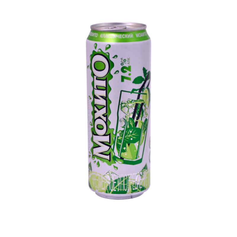 Low-alcohol cocktail Mojito Ochakovo carbonated 0.45l