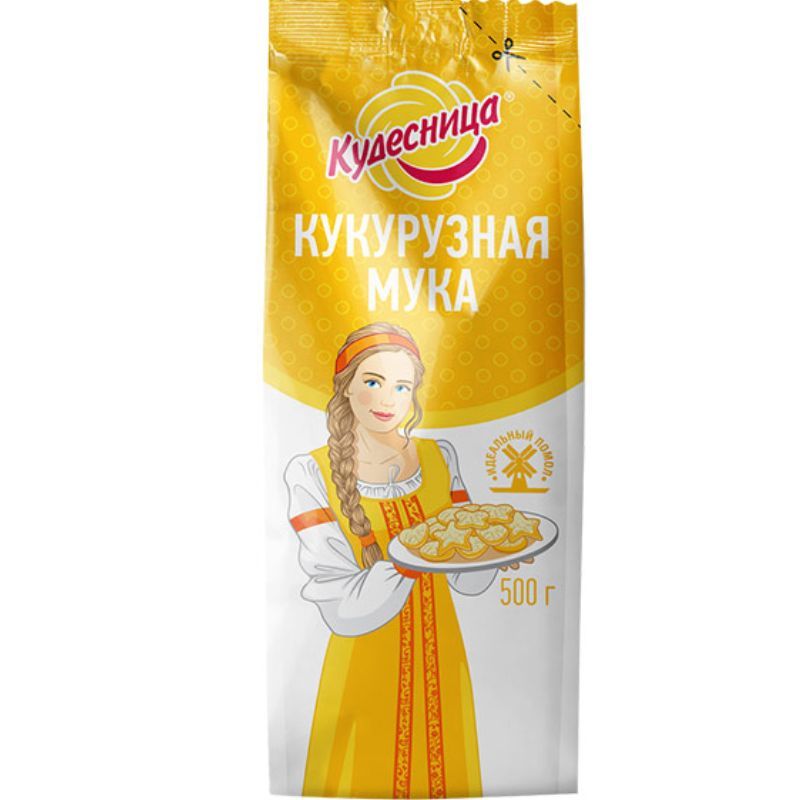 Кукурузная мука Кудесница 500г