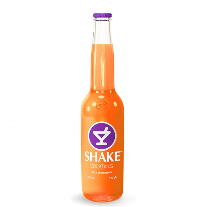 Light alcoholic cocktail Shake Sexx on the Beach 0.33l