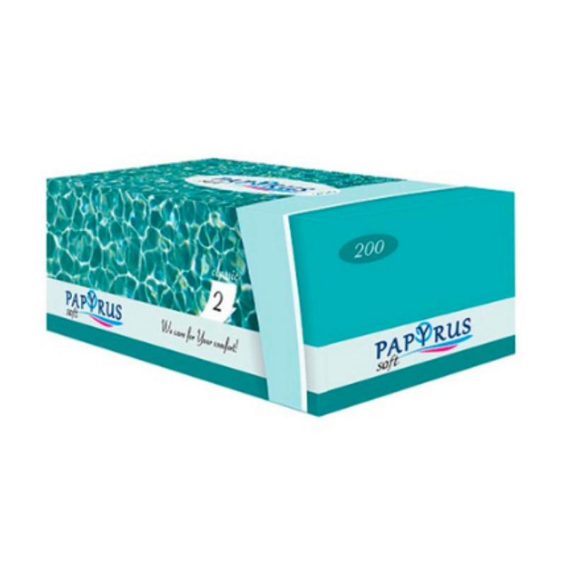 Салфетки Soft Papyrus 2слоя 200шт