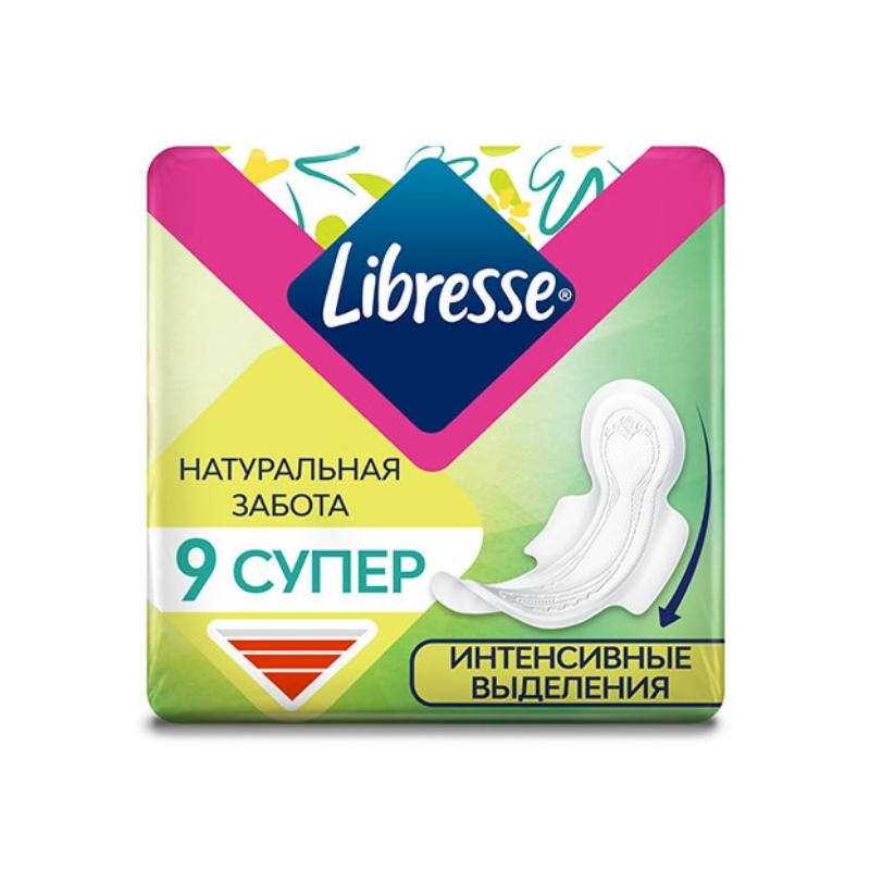 Прокладки Libresse Natural Ultra Normal 10шт