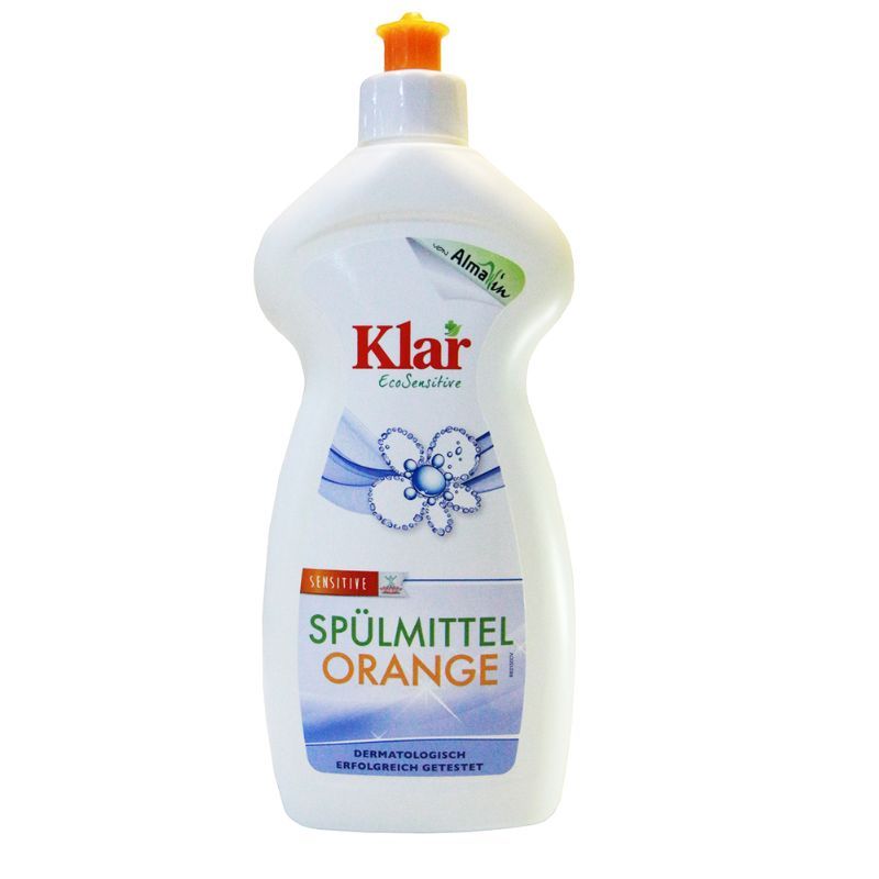 Dishwashing liquid Klar orange 0,5l