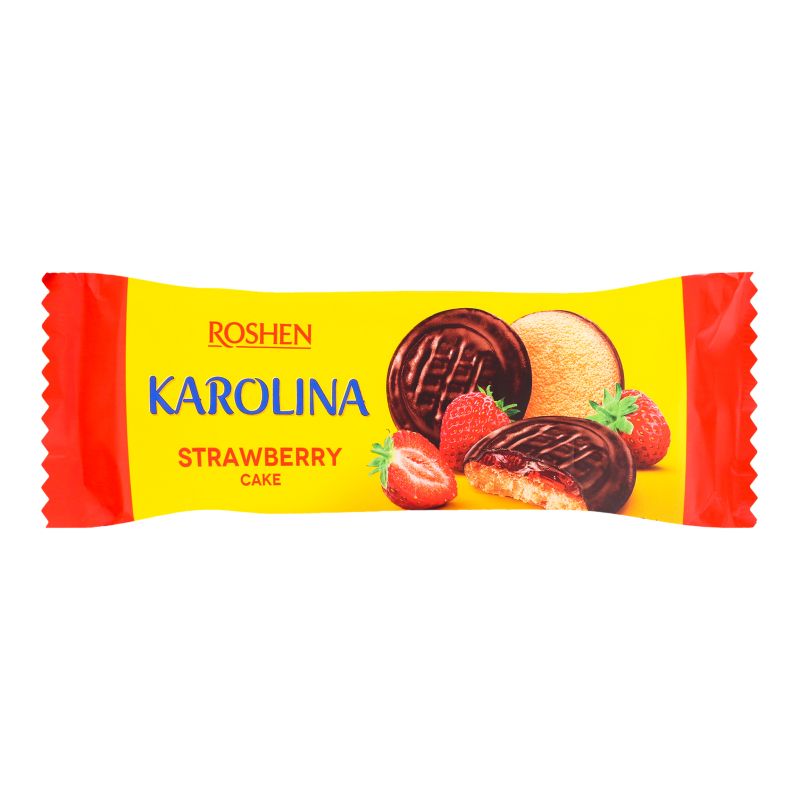 Cookies Karolina strawberry Roshen 135g
