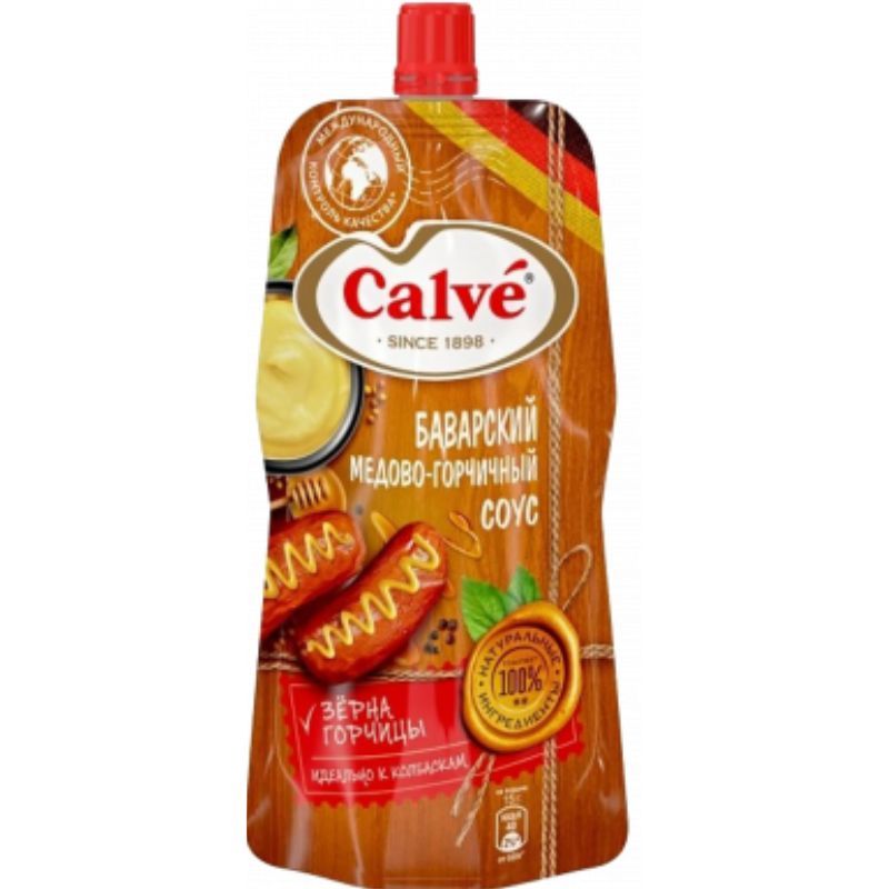 Honey mustard sauce Calve 230g