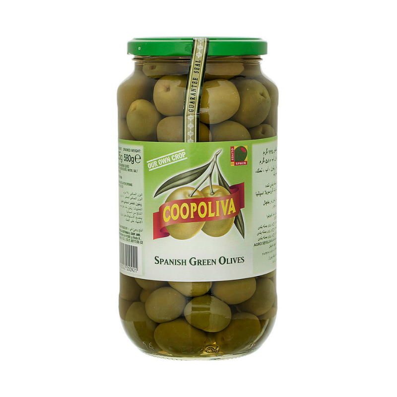 Green olives Coopoliva 935g