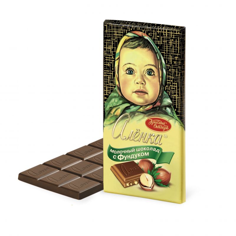 Milk chocolate bar Alеnka 90g
