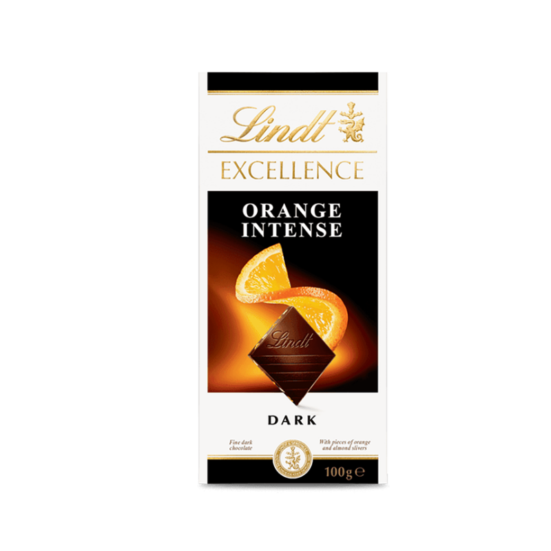 Chocolate bar Orange Lindt 100g