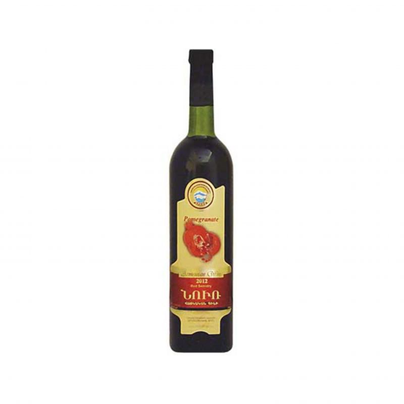 Pomegranate red semi-sweet wine Nur 0.75l