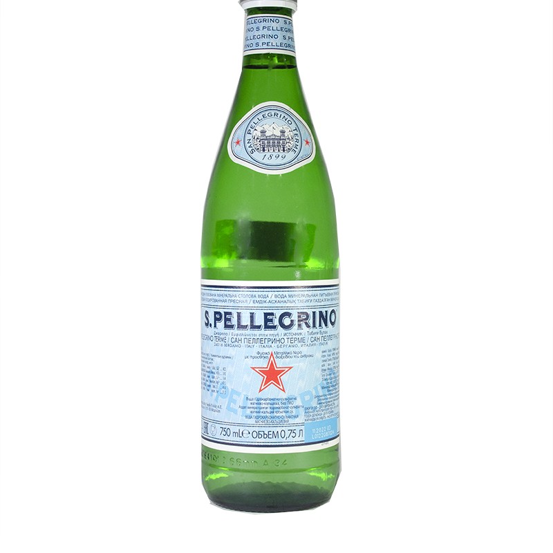 Вода газированная San Pellegrino 0.75л