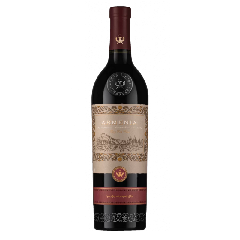 Red dry wine Armenia 0,75l