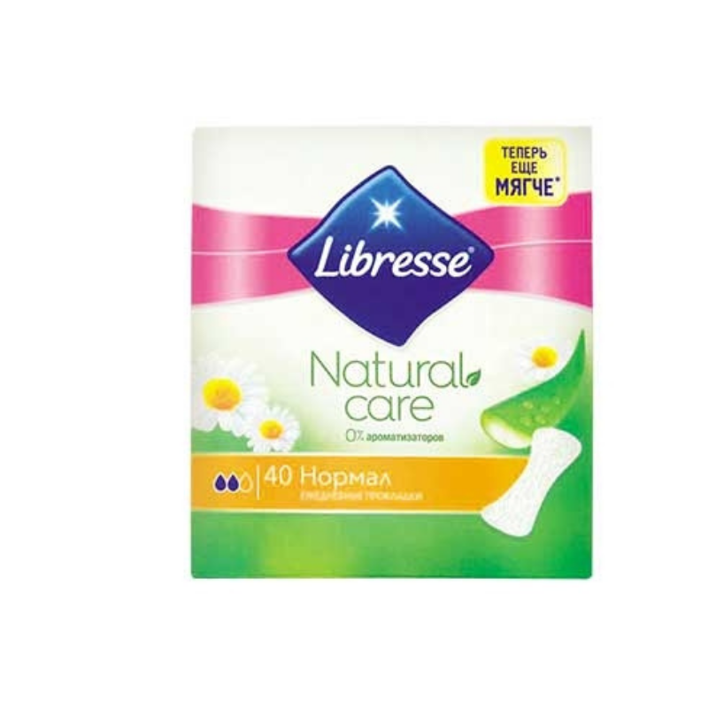 Panty liners Libresse Natural 40pcs