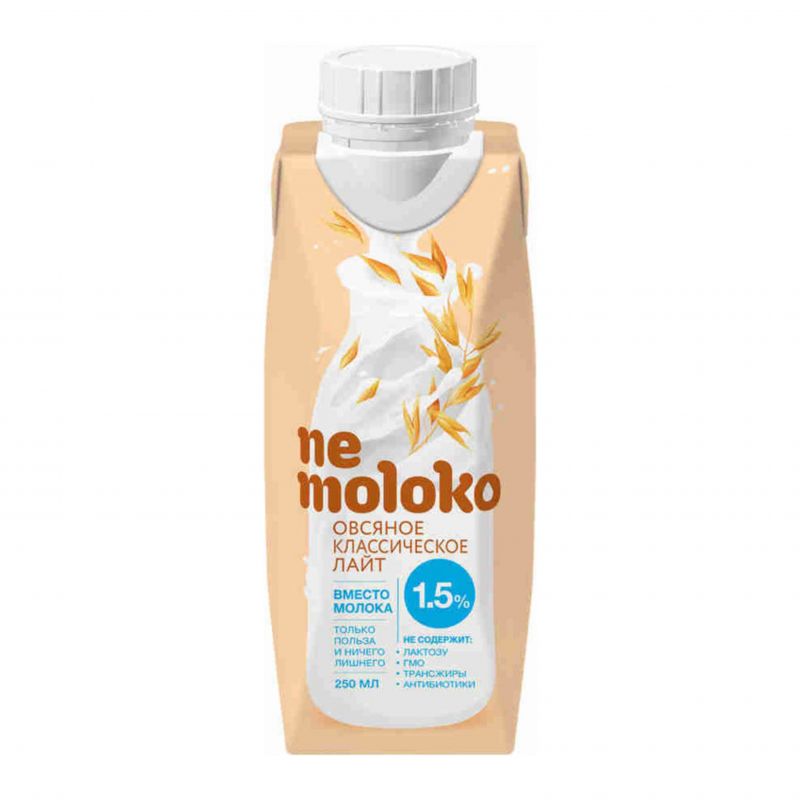 Classic oat drink light Ne Moloko 250ml