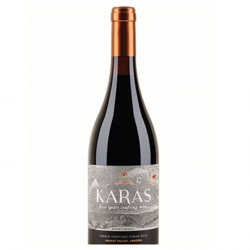 Red dry wine Karas Syrah 0.75l