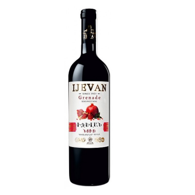 Pomegranate sewi-sweet wine Ijevan 0.75l