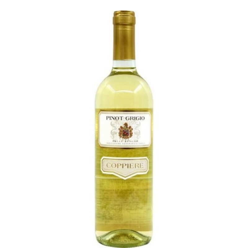 Dry white wine Coppiere Pinot Grigio 0.75 l