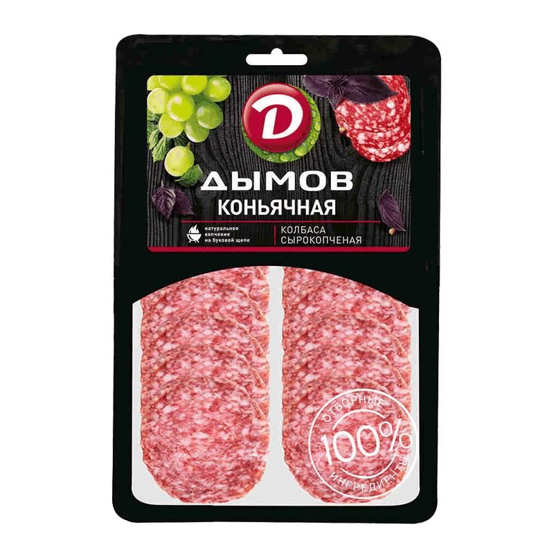 Sausage with cognac Dymov sliced 90g