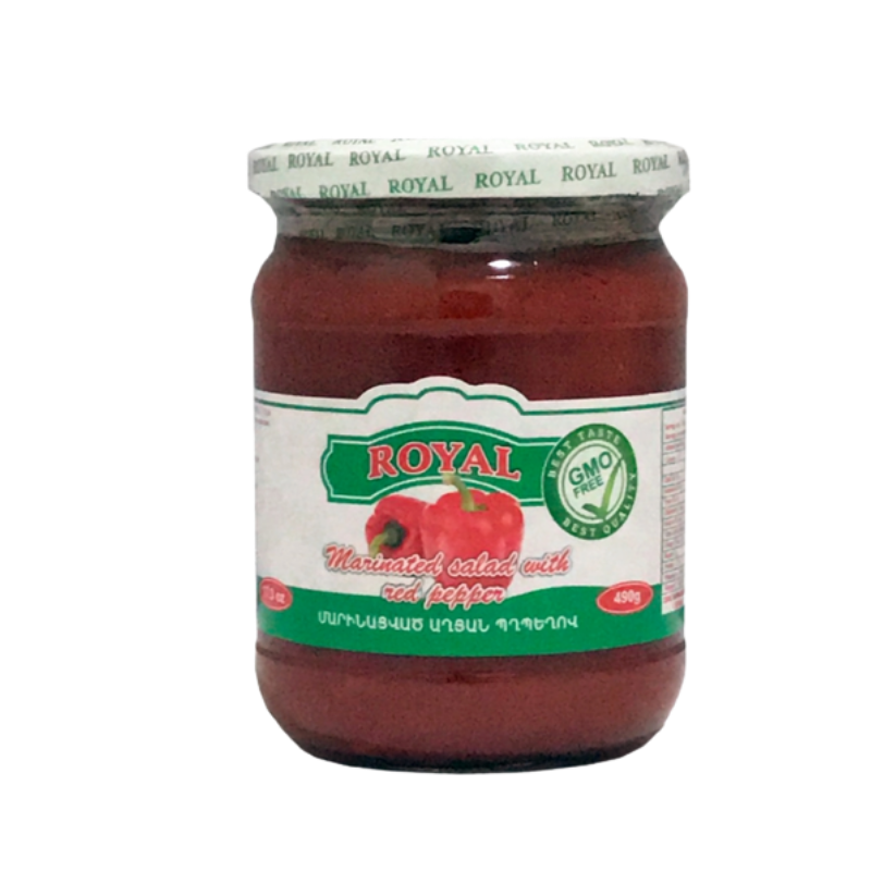 Salad marinated with pepper Royal 490g
