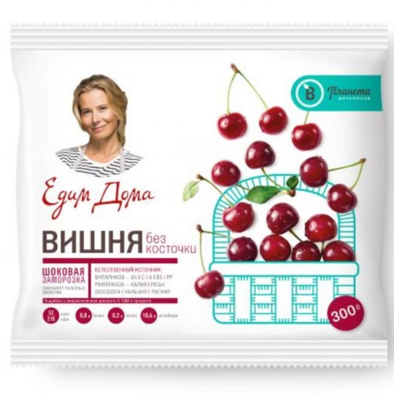 Вишня замороженная без косточки Планета Витаминов 300г