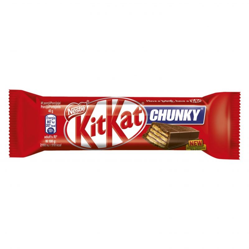 Chocolate bar KitKat Chunky 40g