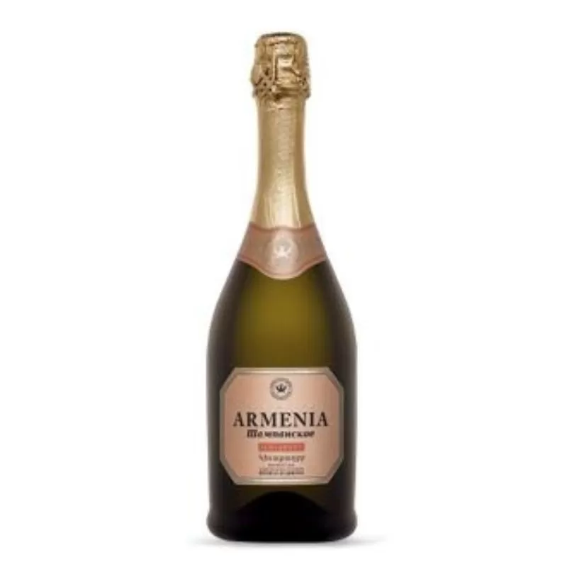 Sparkling wine white Armenia semi-sweet 0.75l