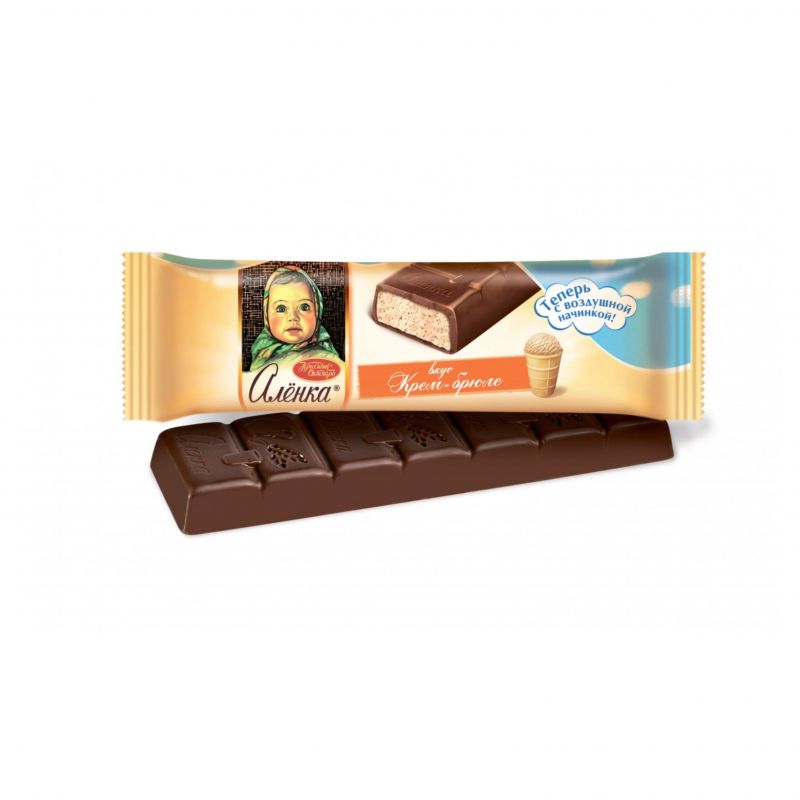 Bar Alenka creme brulee 48g
