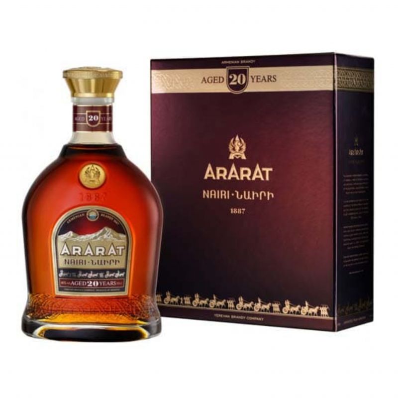 Cognac Nairi 20 y․o, 0.7 l