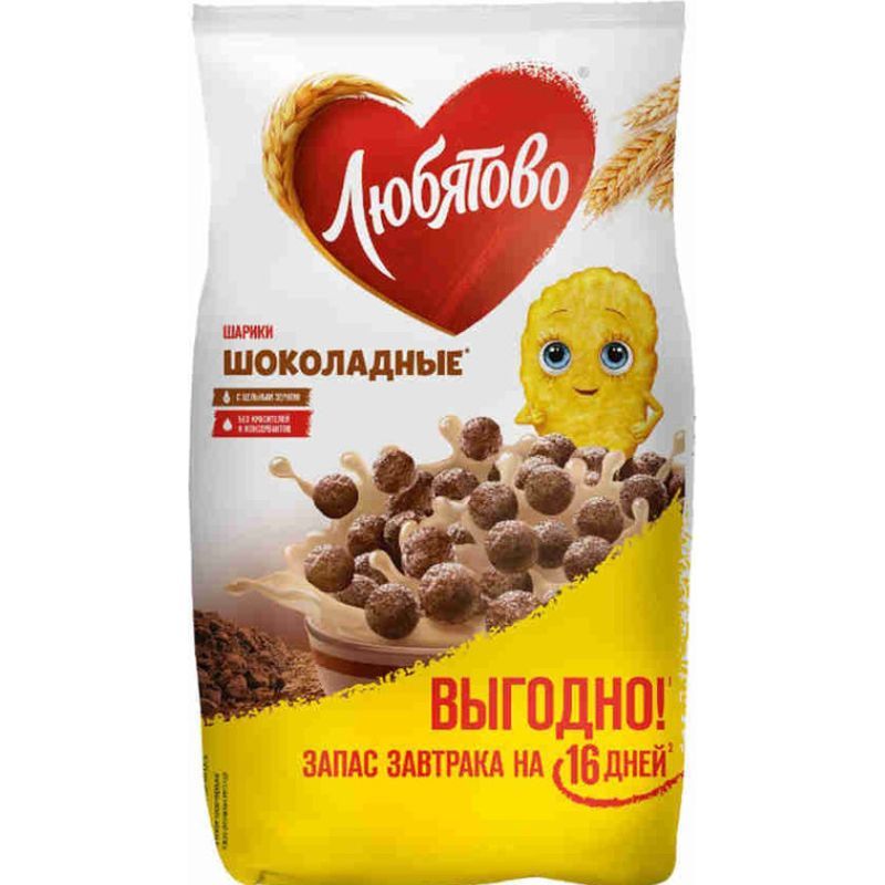 Ready breakfast Lyubyatovo 500g