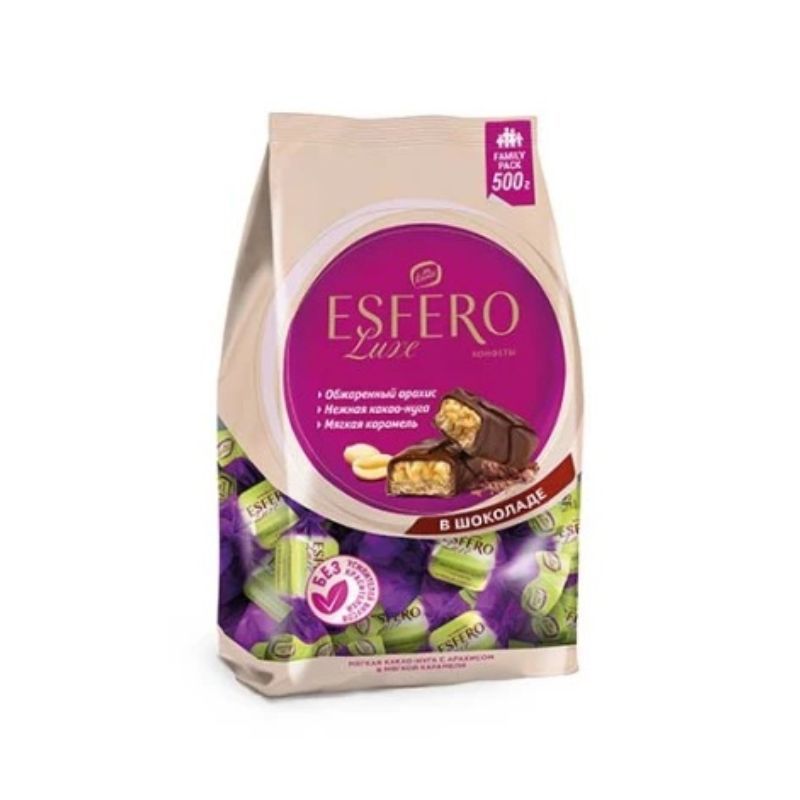 Candies Esfero Luxe nougat-almond 500g