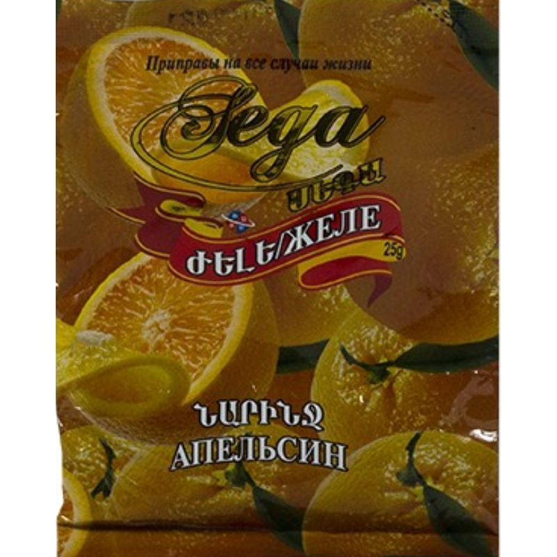 Желе Апельсиновый Sega 25г