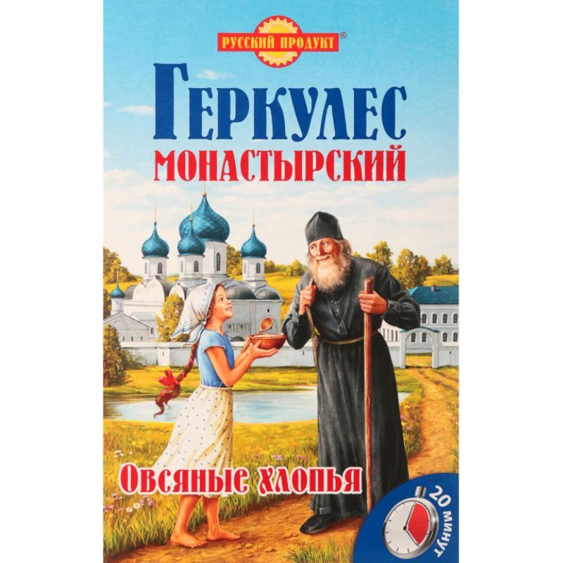 Oat flakes Monastyrsky 500g