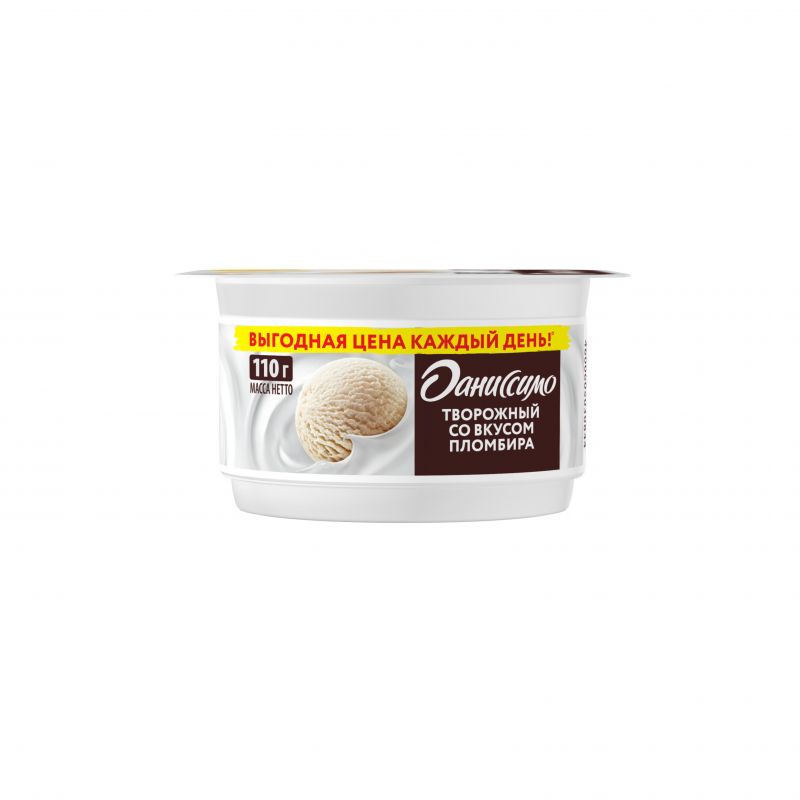Curd product Danissimo Plombir 110g