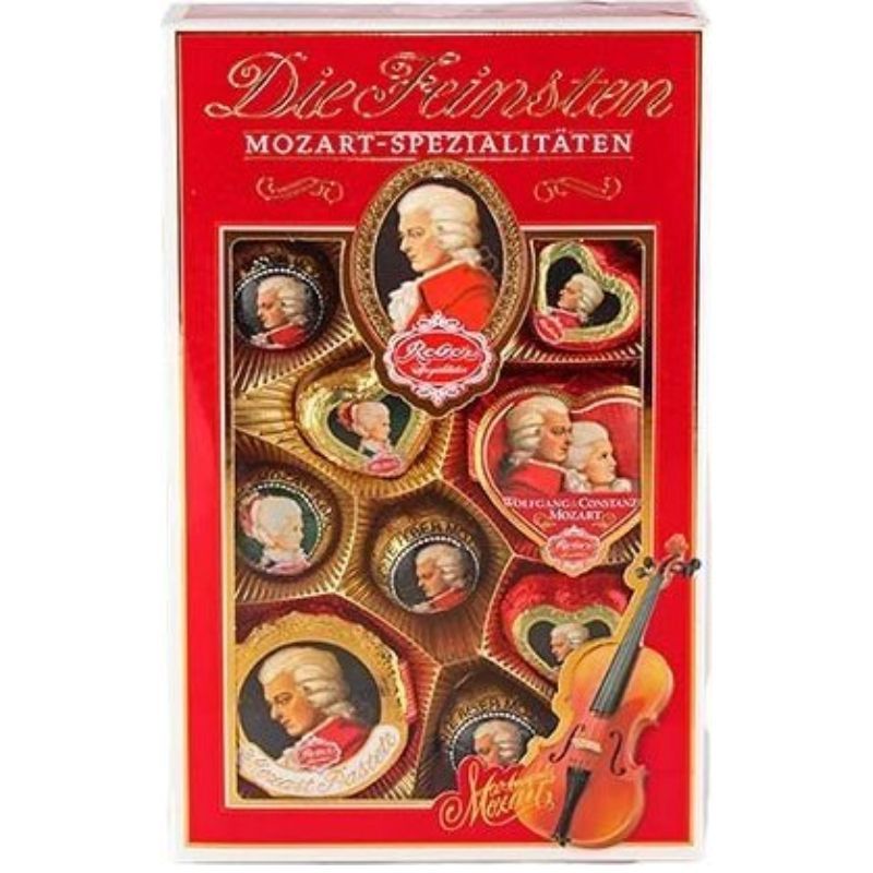 Set of chocolates Mozart Violin 218g