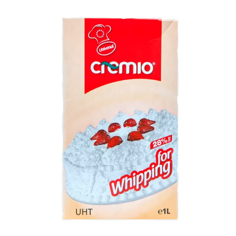 Сливки для взбивания Cremio 1л