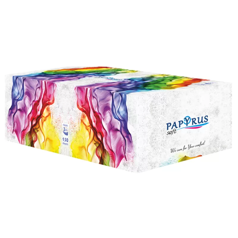 Салфетки Soft Papyrus 2слоя 150шт